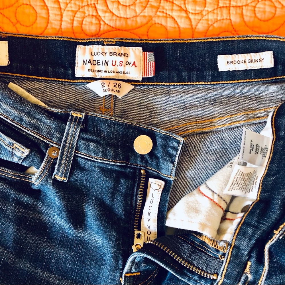 Lucky Brand skinny jeans size 2